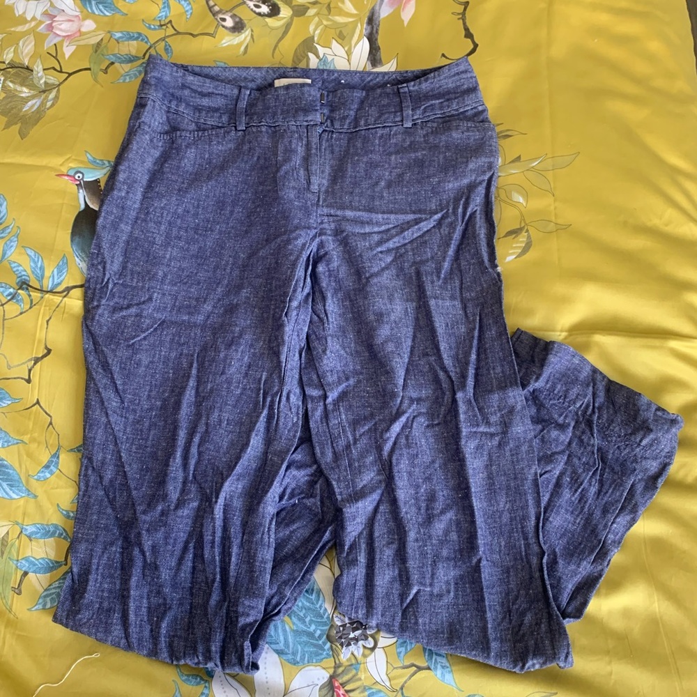 Blue loft dress pants size 6